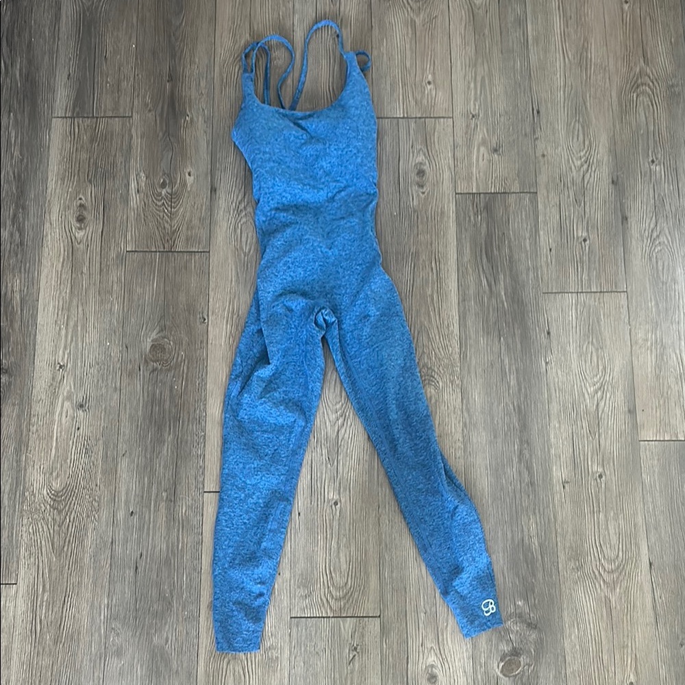 Bombshell Blue Jumpsuit